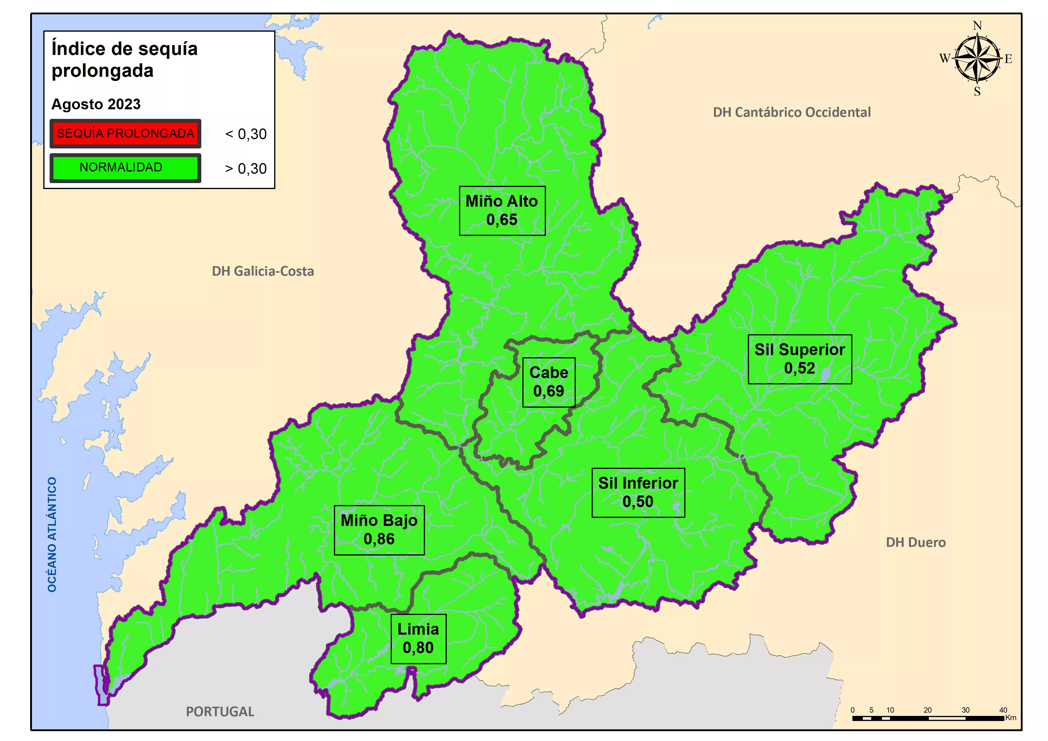 Indice de sequía prolongada Indice de sequía prolongada