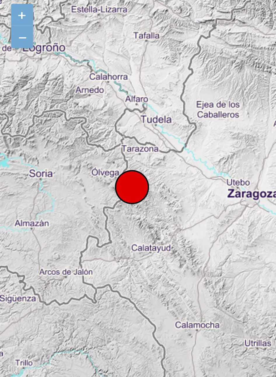 Terremoto en Soria.