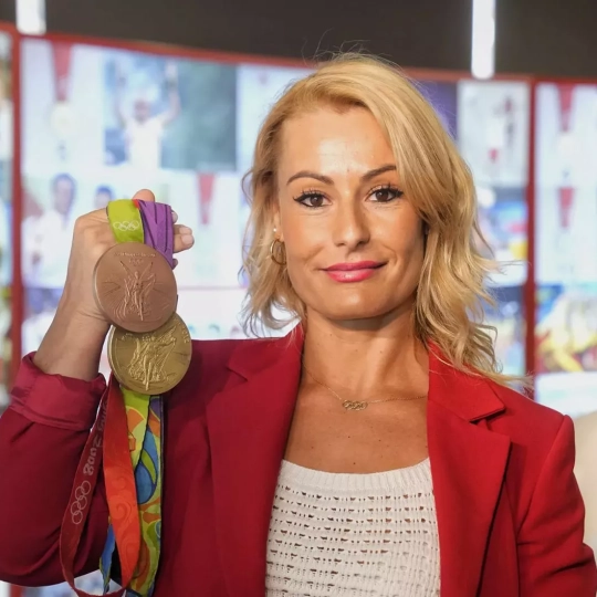 La deportista berciana Lydia Valentín