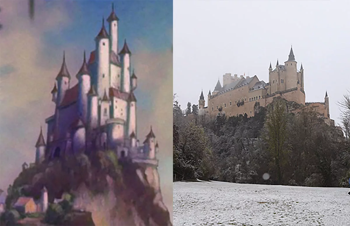 Disney confirma que el Alcázar de Segovia inspiró el castillo de la reina en 'Blancanieves y los siete enanitos'