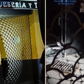 Detenidos 'infraganti' dos hombres por robo con fuerza en diversos establecimientos de Órbigo (León)