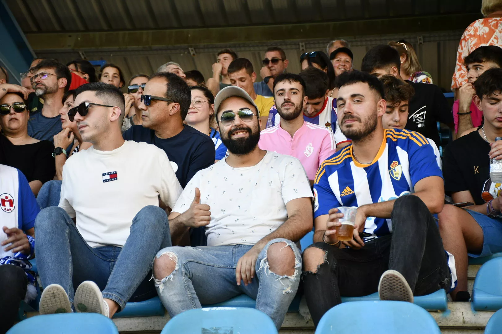 Fotos del partido entre la Ponferradina y el Osasuna B