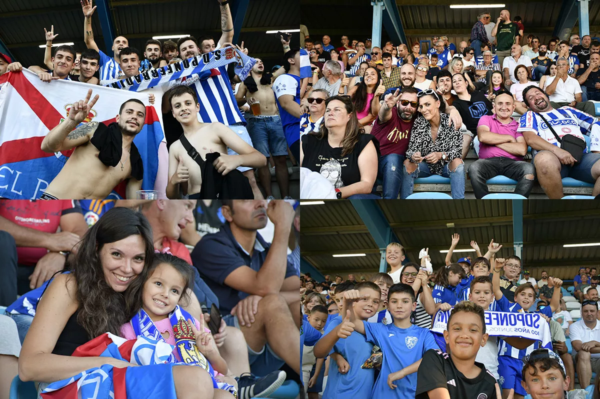 Fotos del partido entre la Ponferradina y el Osasuna B