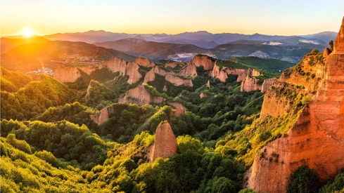 Foto: Atardecer de Las Médulas | El Mundo 