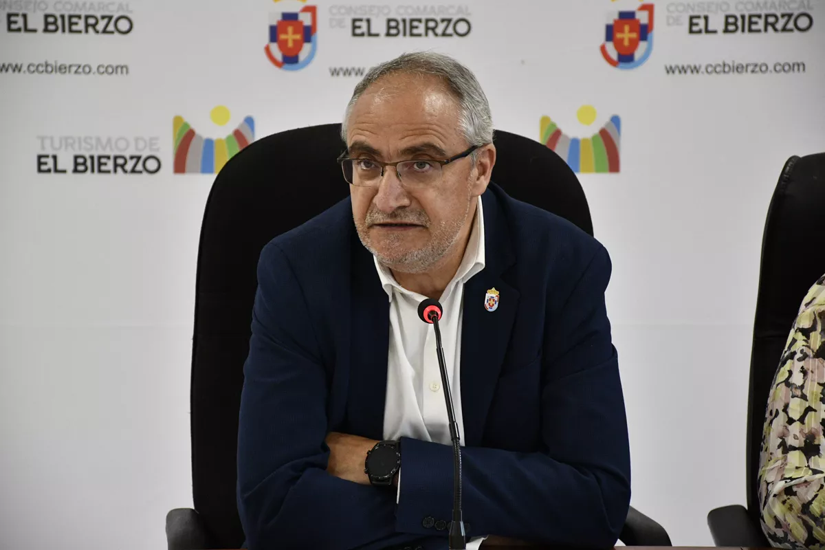 Olegario Ramón, presidente del Consejo Comarcal del Bierzo