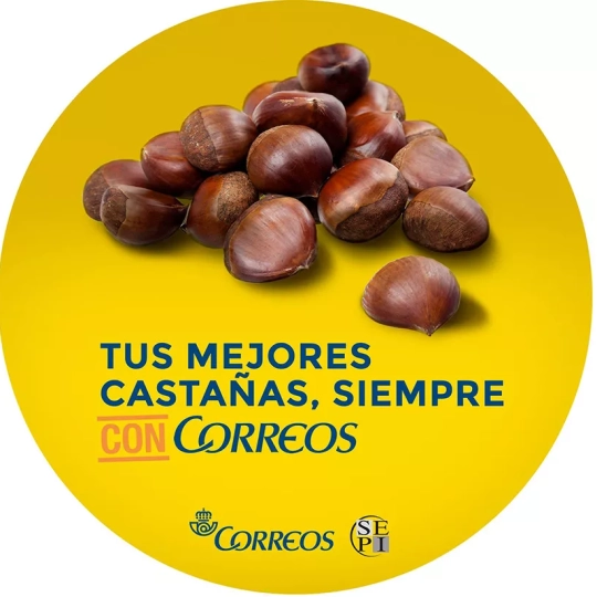 Envío de castañas del Bierzo con Correos