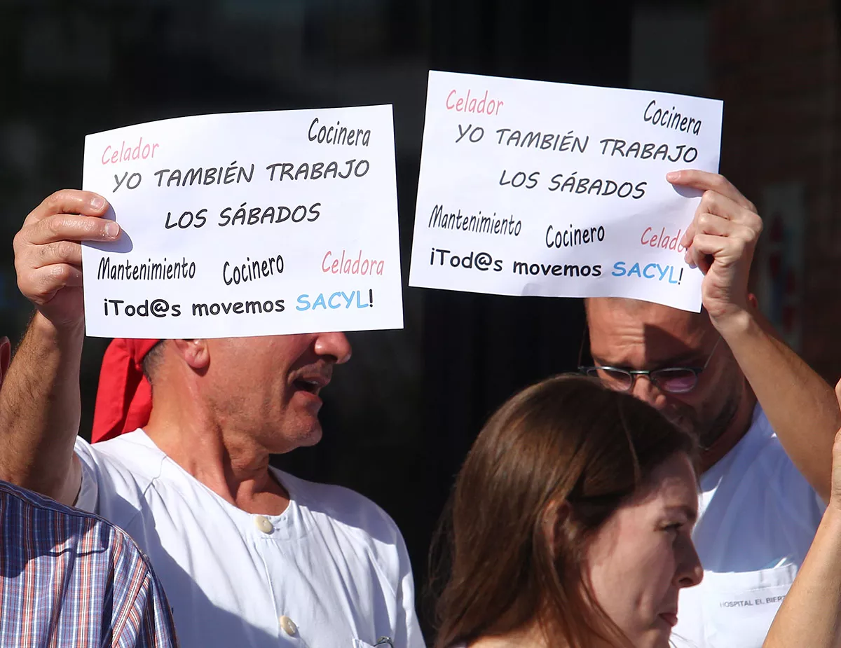 Concentración del personal estatutario de Sanidad del Bierzo (9)