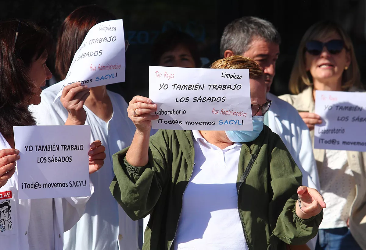 Concentración del personal estatutario de Sanidad del Bierzo (5)