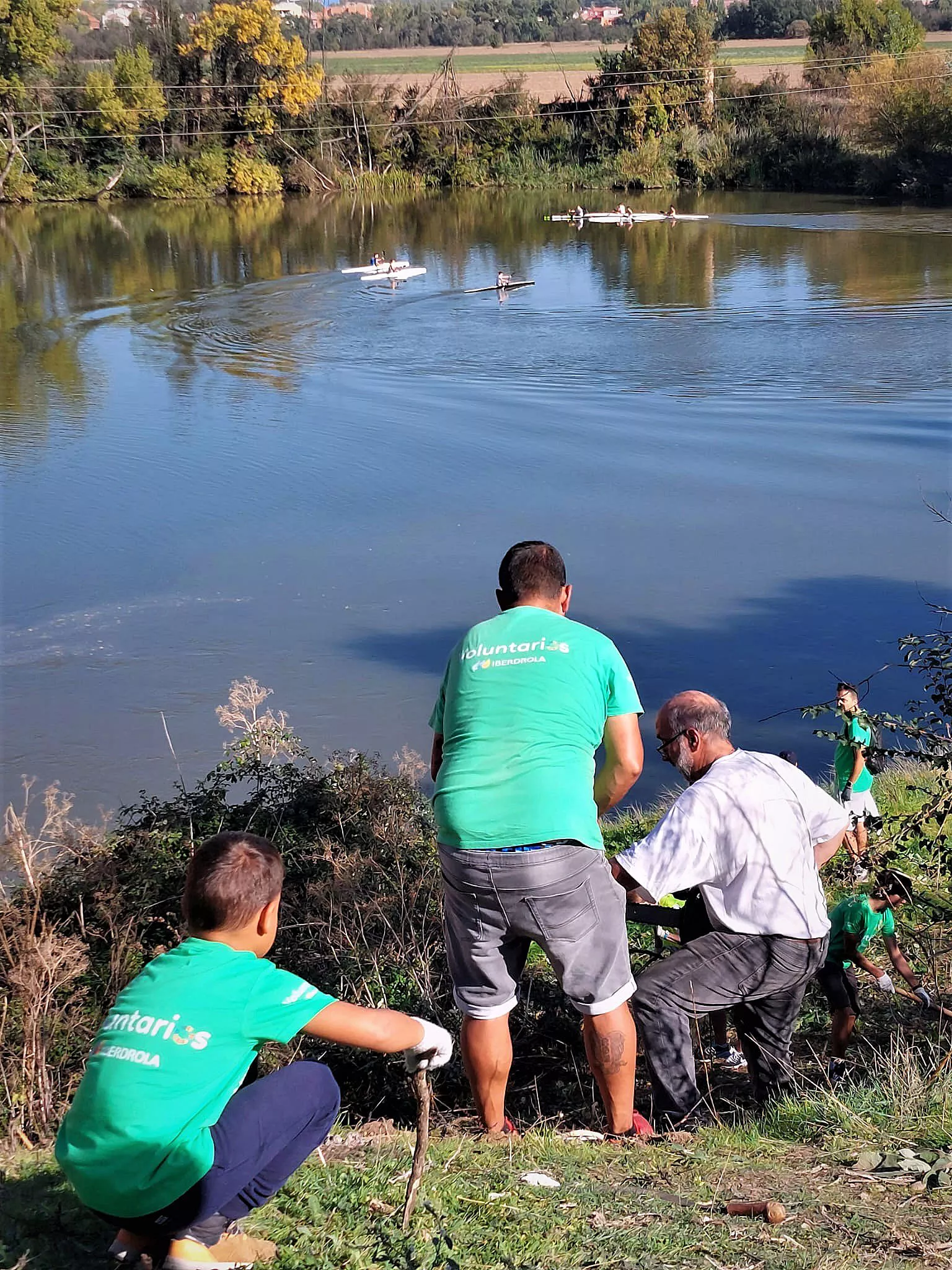  Iberdrola / ICAL . Más de 200 voluntarios de Iberdrola en Castilla y León, participan en diversas tareas medioambientales en Valladolid