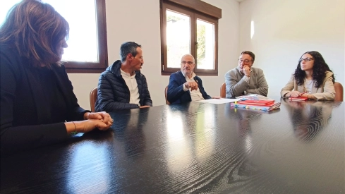 Visita del Consejo Comarcal del Bierzo a Balboa