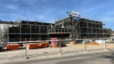 Obras en la estación de autobuses de Ponferrada 