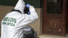 Foto de archivo de la Guardia civil en un escenario de homicidio