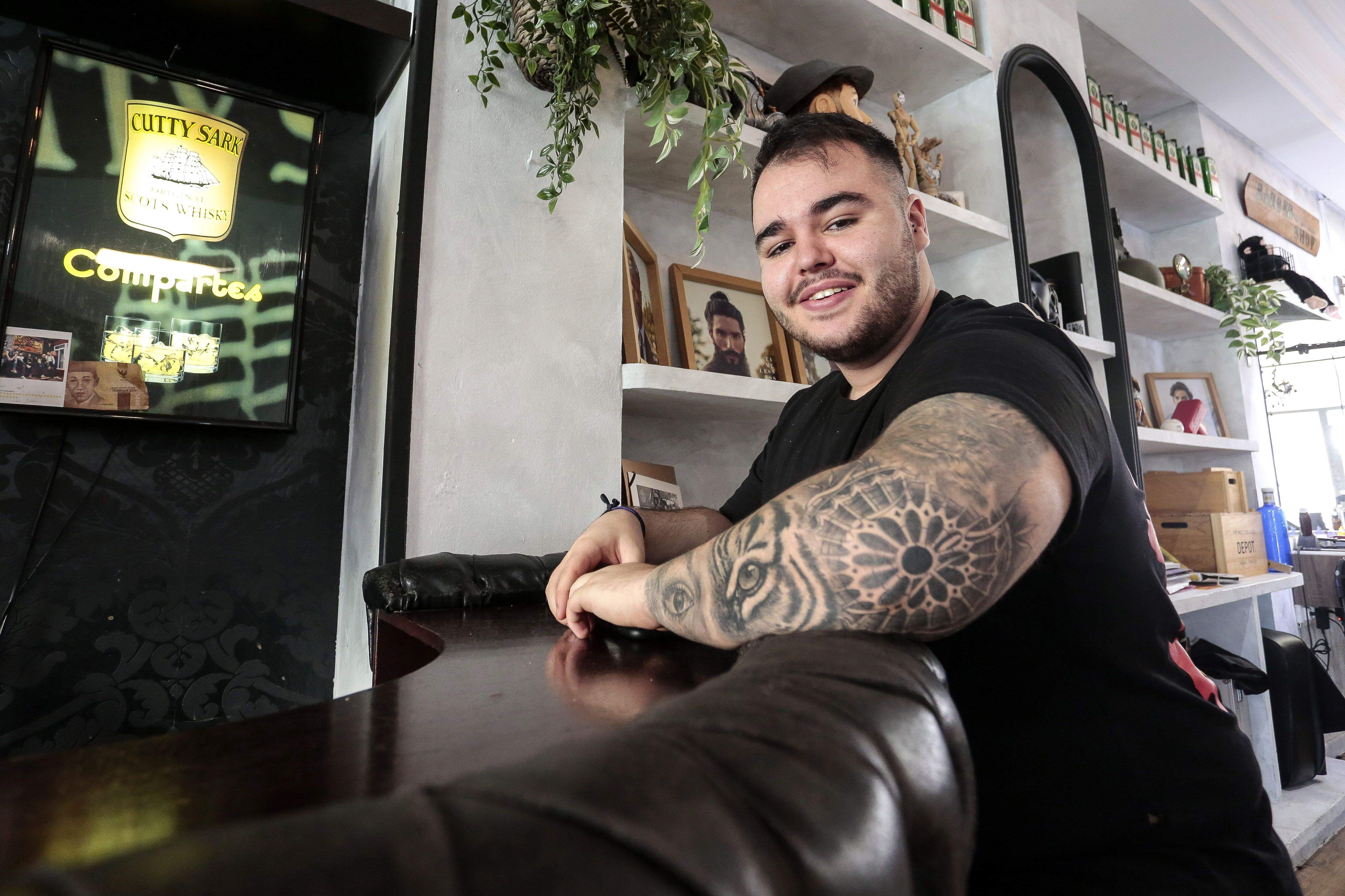 dj eric garcía tatuaje roseton