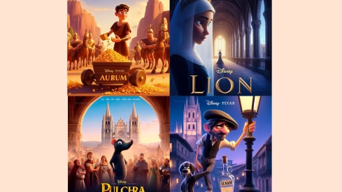 Carteles de películas Pixar y Disney inspiradas en la historia de León y El Bierzo