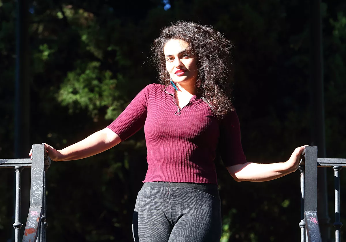 La cantante ponferradina Laura Rain (1)