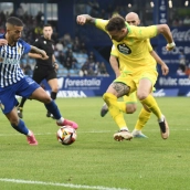 Foto del partido en El Toralín entre la Ponferradina y el Depor Foto del partido en El Toralín entre la Ponferradina y el Depor