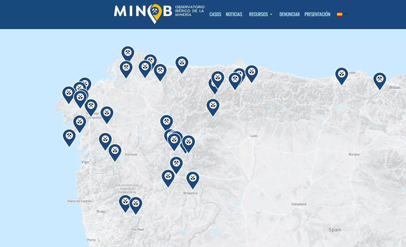 Minas ilegales según MINOB