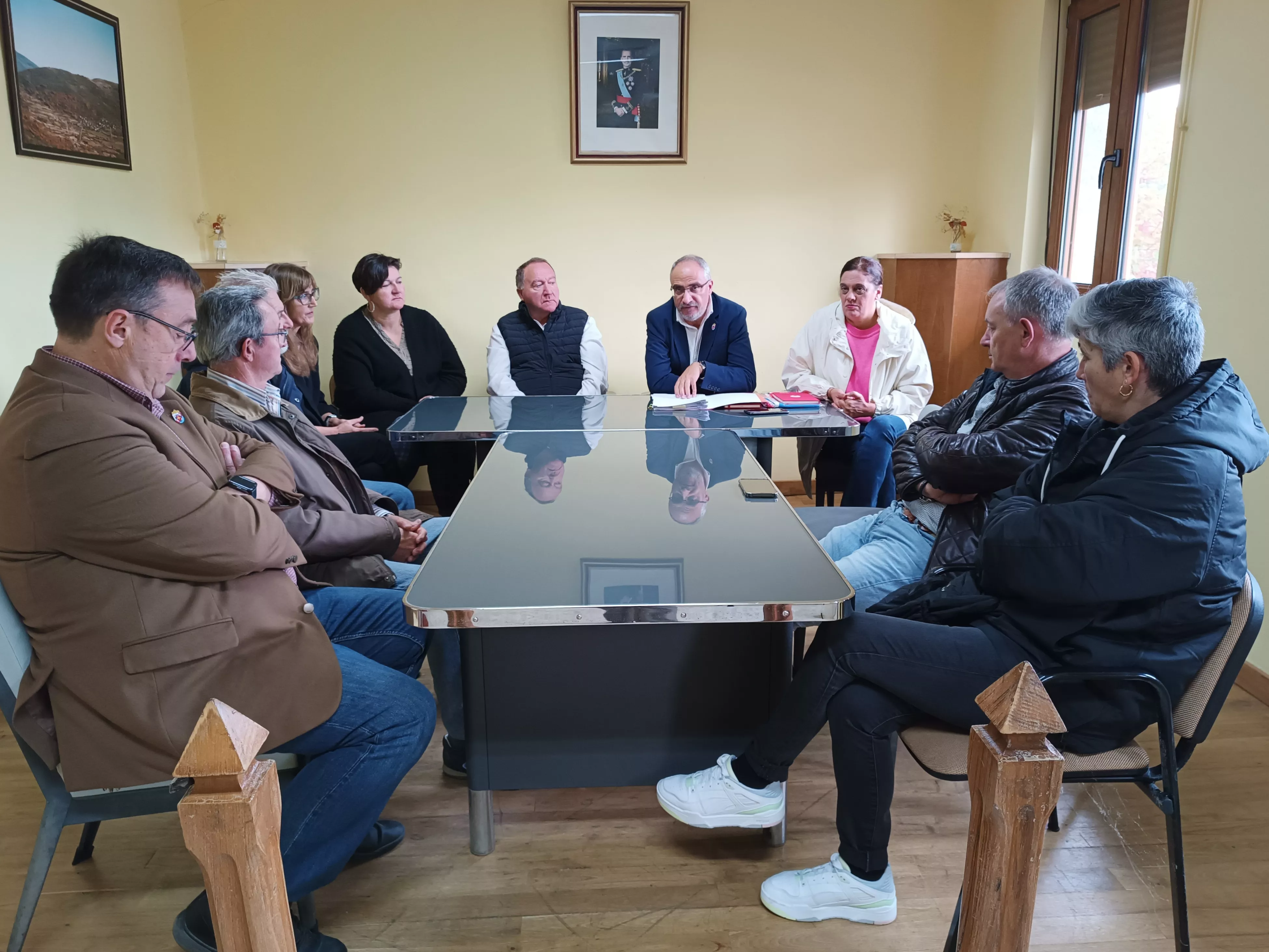 Visita institucional al Ayuntamiento de Berlanga del Bierzo