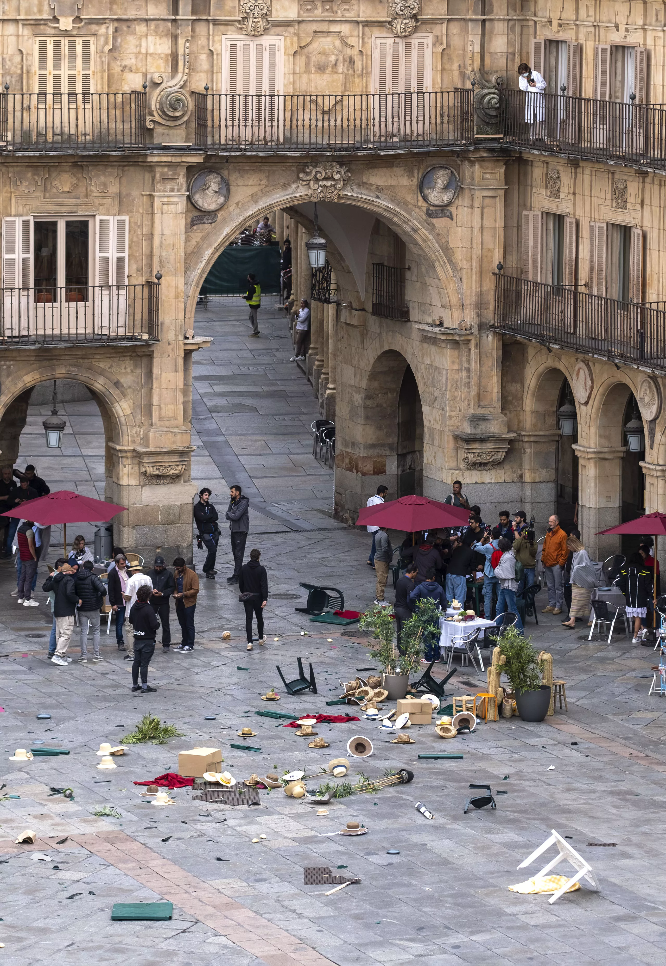 La plaza Mayor de Salamanca, ‘plató’ de Bollywood (2) La plaza Mayor de Salamanca, ‘plató’ de Bollywood (2)
