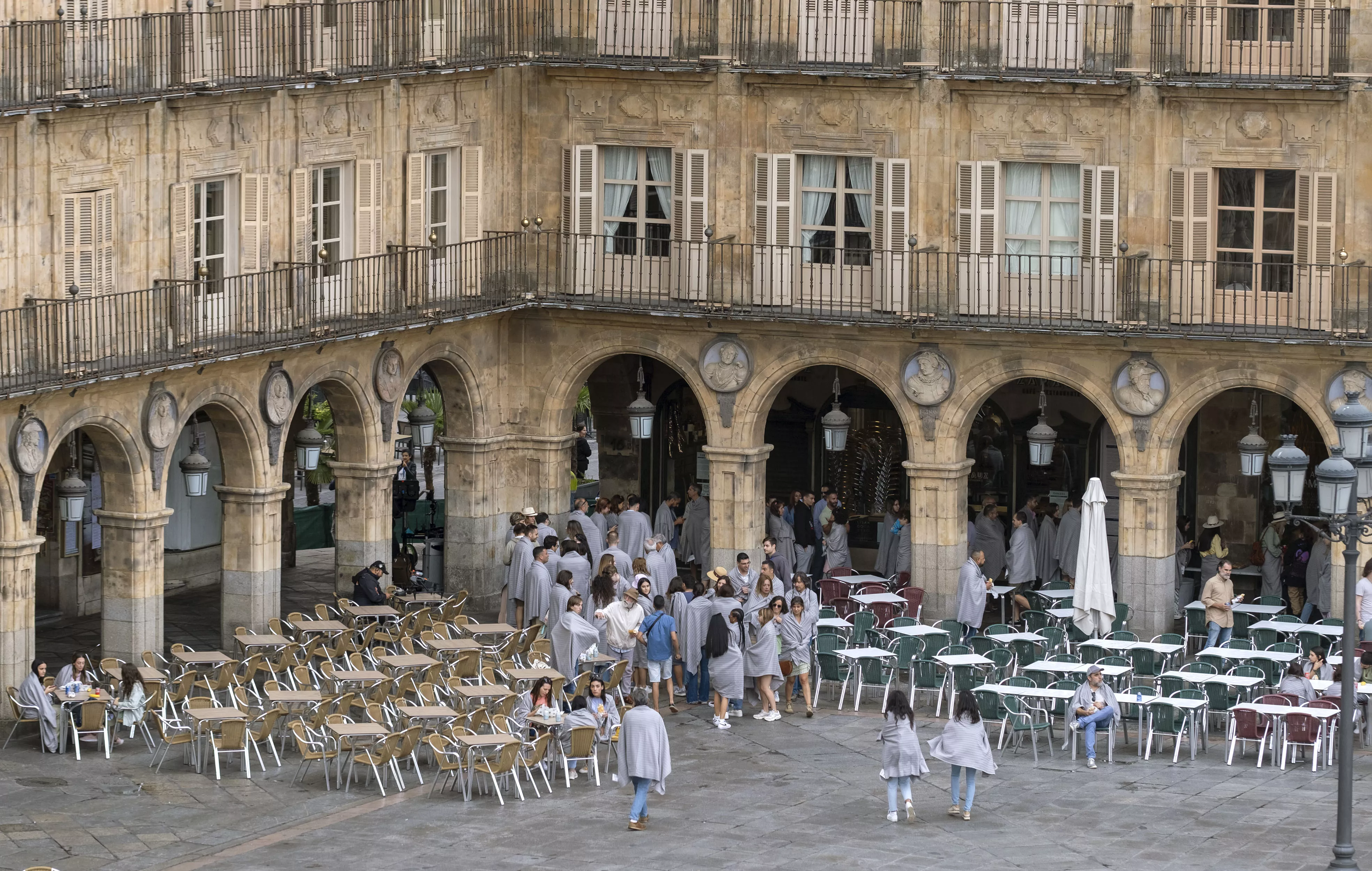 La plaza Mayor de Salamanca, ‘plató’ de Bollywood (3) La plaza Mayor de Salamanca, ‘plató’ de Bollywood (3)