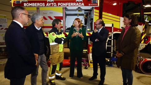 Ampliación del material del parque de bomberos de Ponferrada Ampliación del material del parque de bomberos de Ponferrada