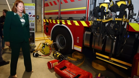 Ampliación del material del parque de bomberos de Ponferrada Ampliación del material del parque de bomberos de Ponferrada