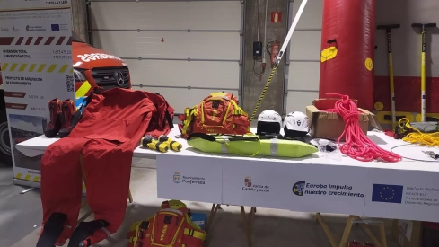 Ampliación del material del parque de bomberos de Ponferrada Ampliación del material del parque de bomberos de Ponferrada