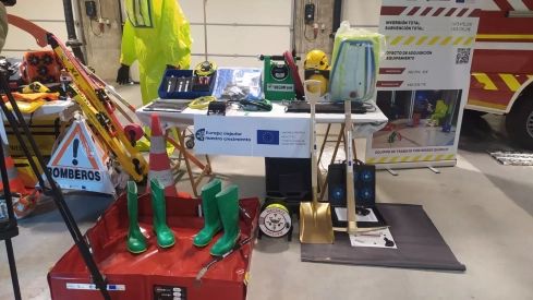 Ampliación del material del parque de bomberos de Ponferrada Ampliación del material del parque de bomberos de Ponferrada