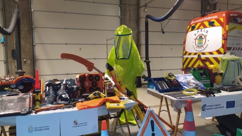 Ampliación del material del parque de bomberos de Ponferrada Ampliación del material del parque de bomberos de Ponferrada