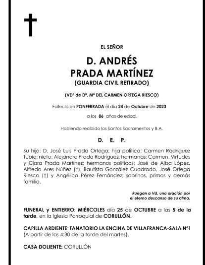 ANDRES PRADA MARTINEZ