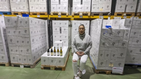 Estefanía de la Bodega Heredad Morán & López