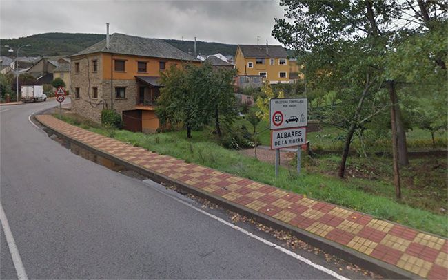 llega a las localidades de Albares de la Ribera y Las Ventas