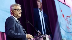 El secretario de Estado de Transportes, Movilidad y Agenda Urbana, David Lucas, inaugura la jornada.