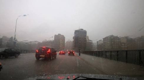 El Bierzo registra este jueves el día más lluvioso en seis años