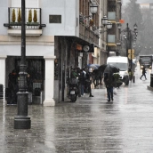 Día de lluvia en Ponferrada 