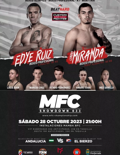 Mamba Fight Club de Ponferrada organiza este sábado una gran velada de deportes de lucha