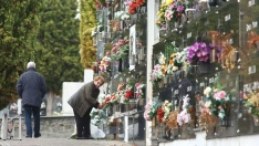 Cementerio de Ponferrada el día de Todos los Santos