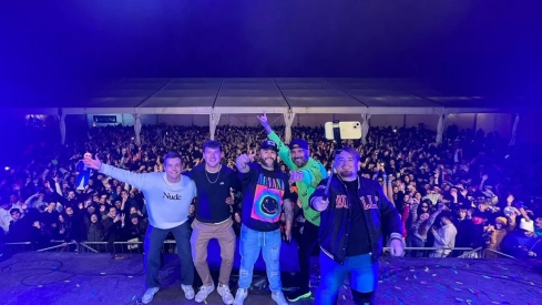 Kiko Rivera, Albert Novo y otros DJ durante la Halloween Espicha de León