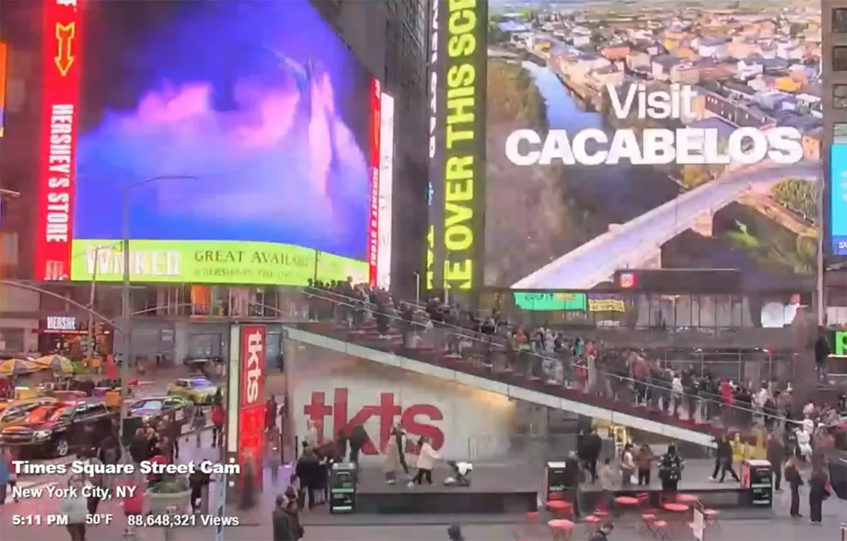 Cacabelos en Times Square