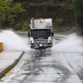 Temporal de viento y lluvia en el Bierzo 