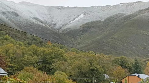 Burbia nevado. Foto: Geografía Burbiana