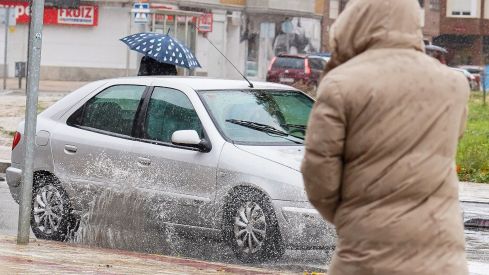  La borrasca 'Ciarán' a su paso por la capital