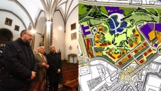 Proyecto para un Museo de Arte Sacro y un mirador en la Básilica de la Encina sobre el proyecto del Bosque Urbano