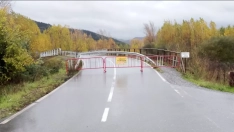 La borrasca 'Domingos' deja varios incidentes en El Bierzo: corte del acceso a Toral de Merayo, caídas de árboles...