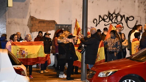 Concentración en Ponferrada contra la amnistía del pasado lunes