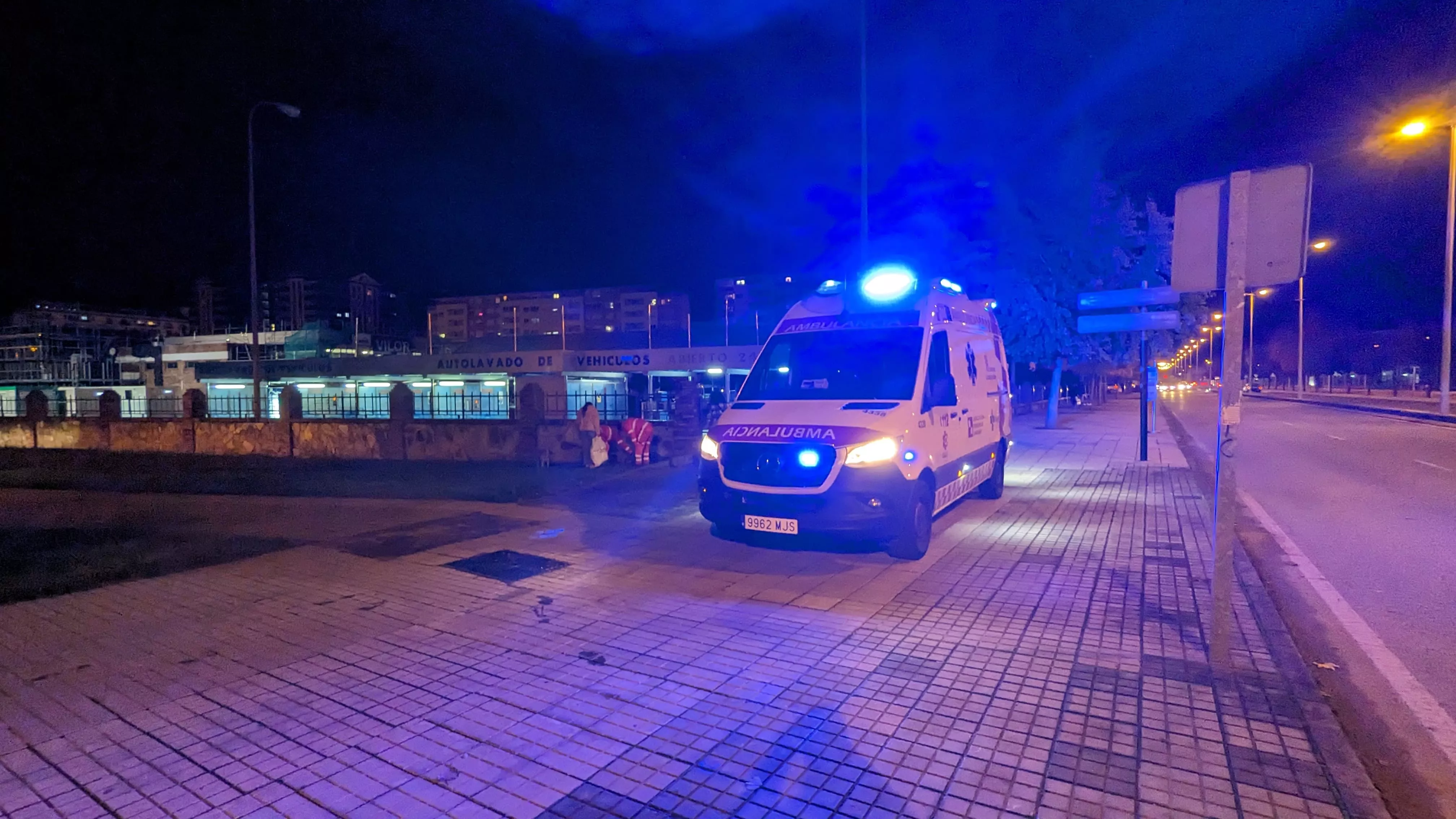 Ambulancia noche Ambulancia noche