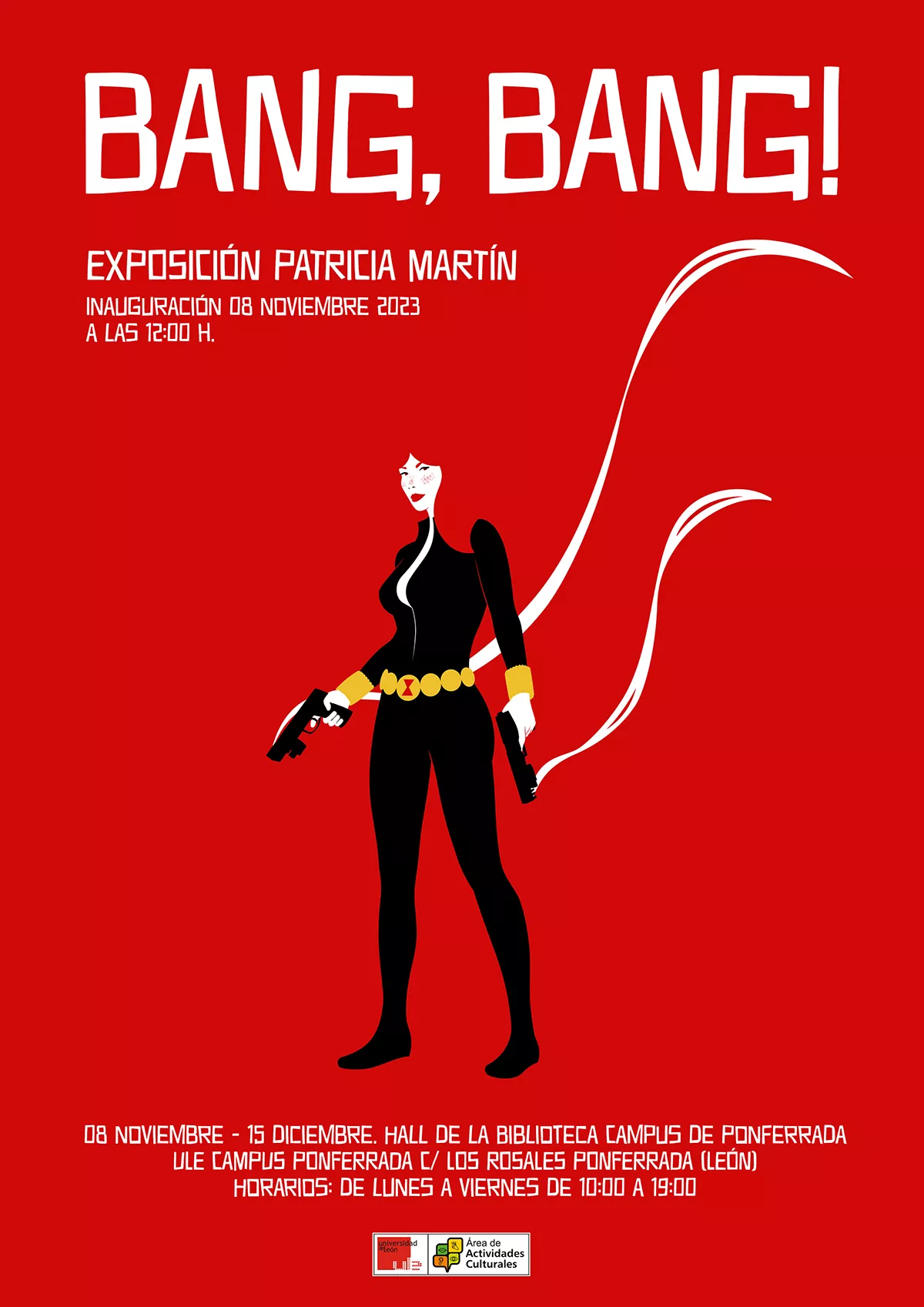 Cartel exposición 'Bang, Bang'. Cartel exposición 'Bang, Bang'.