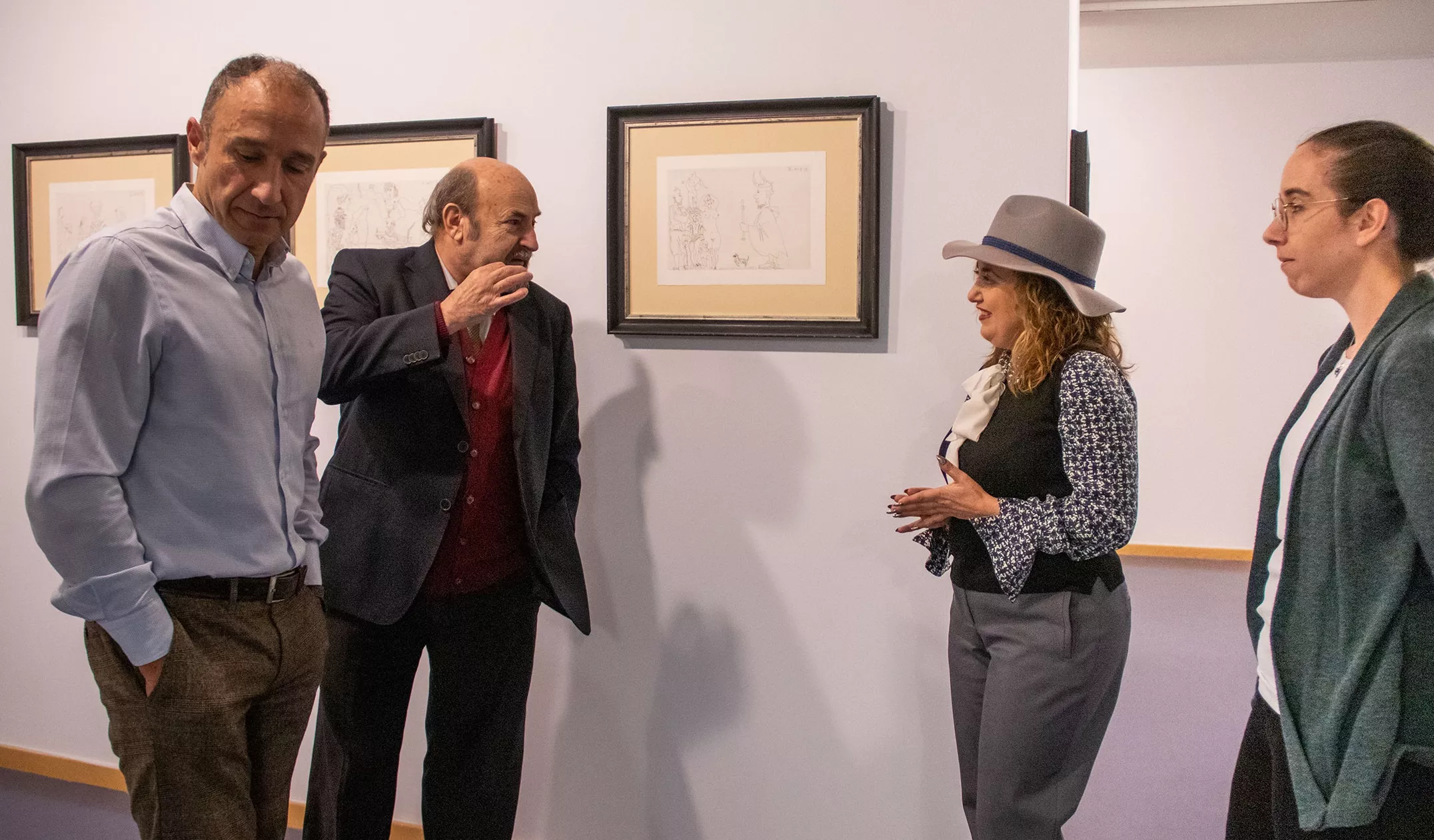 Inauguración exposiciones en Campus Ponferrada 01 Inauguración exposiciones en Campus Ponferrada 01