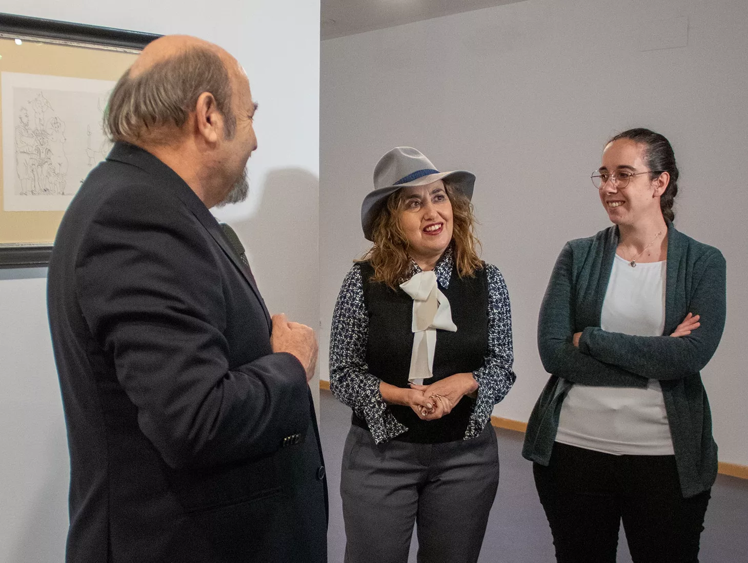 Inauguración exposiciones en Campus Ponferrada 02 Inauguración exposiciones en Campus Ponferrada 02