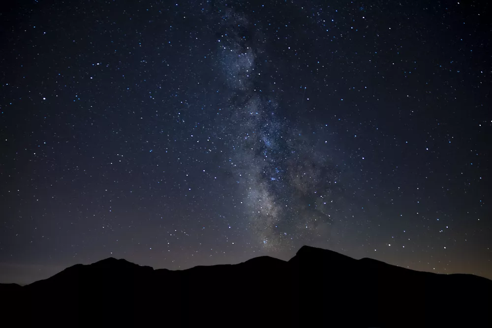 Primer premio 'Vía láctea sobre Ancares' de Mercedes Cuesta Mateo